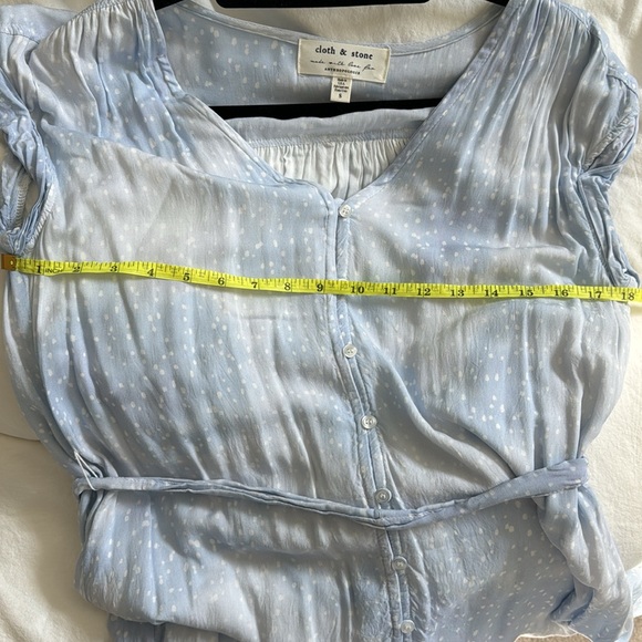 Anthropologie Cloth & Stone Blue Dress - Picture 8 of 8